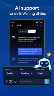 MyAI - Chatbot Assistant android App screenshot 2